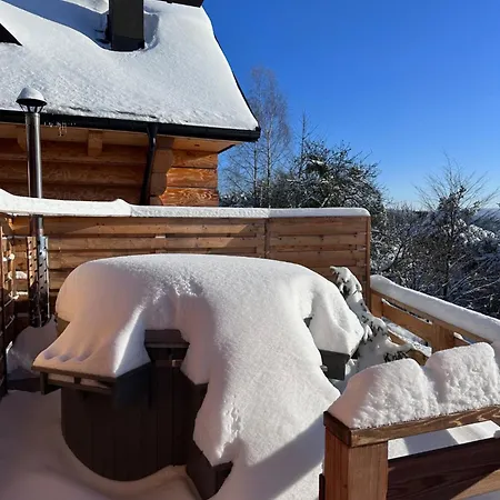 Domek Drewniany W Gorach Jacuzzi & Balia - Osada Chelm Stroza Exterior photo