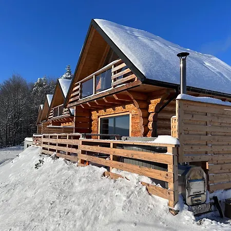 Domek Drewniany W Gorach Jacuzzi & Balia - Osada Chelm Stroza Exterior photo