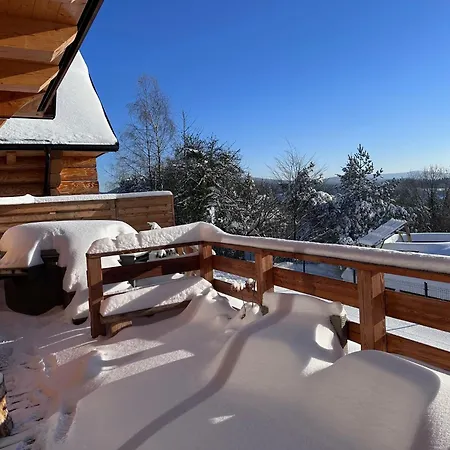 Domek Drewniany W Gorach Jacuzzi & Balia - Osada Chelm Stroza Exterior photo