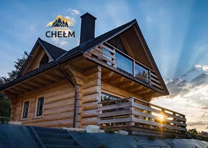 Domek Drewniany W Gorach Jacuzzi & Balia - Osada Chelm