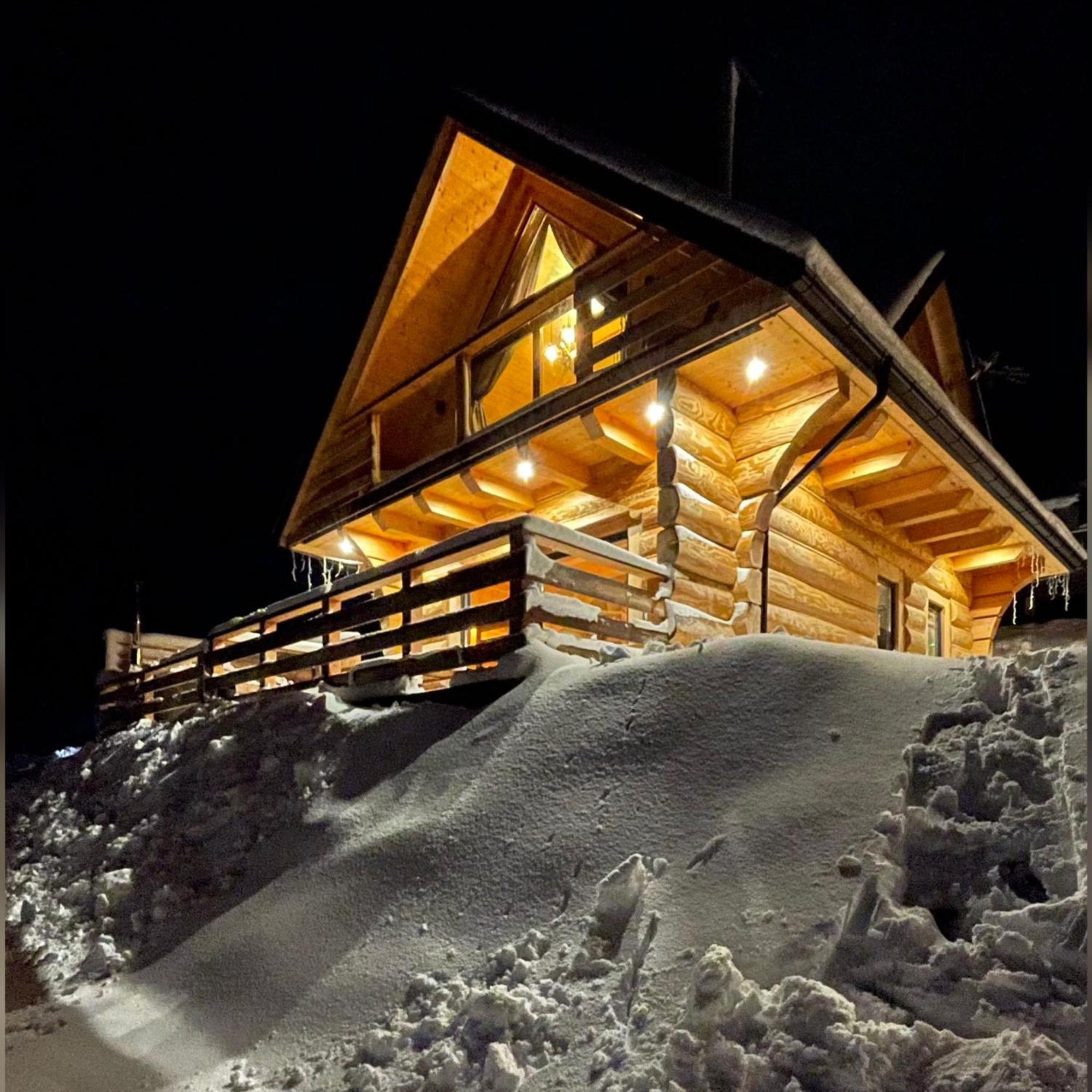 Chalet Drewniany W Gorach Jacuzzi & Balia - Osada Chelm