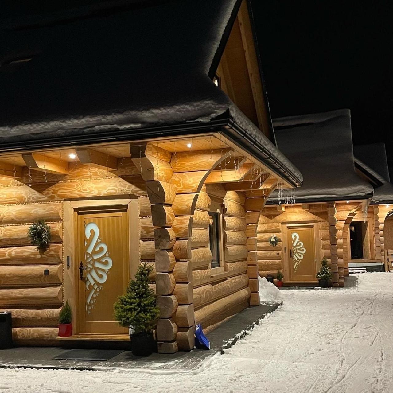 Drewniany W Gorach Jacuzzi & Balia - Osada Chelm Chalet Stroza (Myslenice)